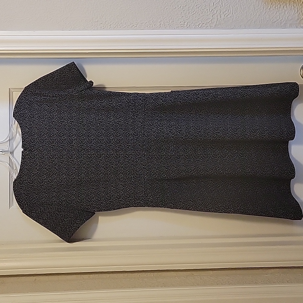DARLING Black and White Knit Mini Dress from LOFT - Picture 5 of 5